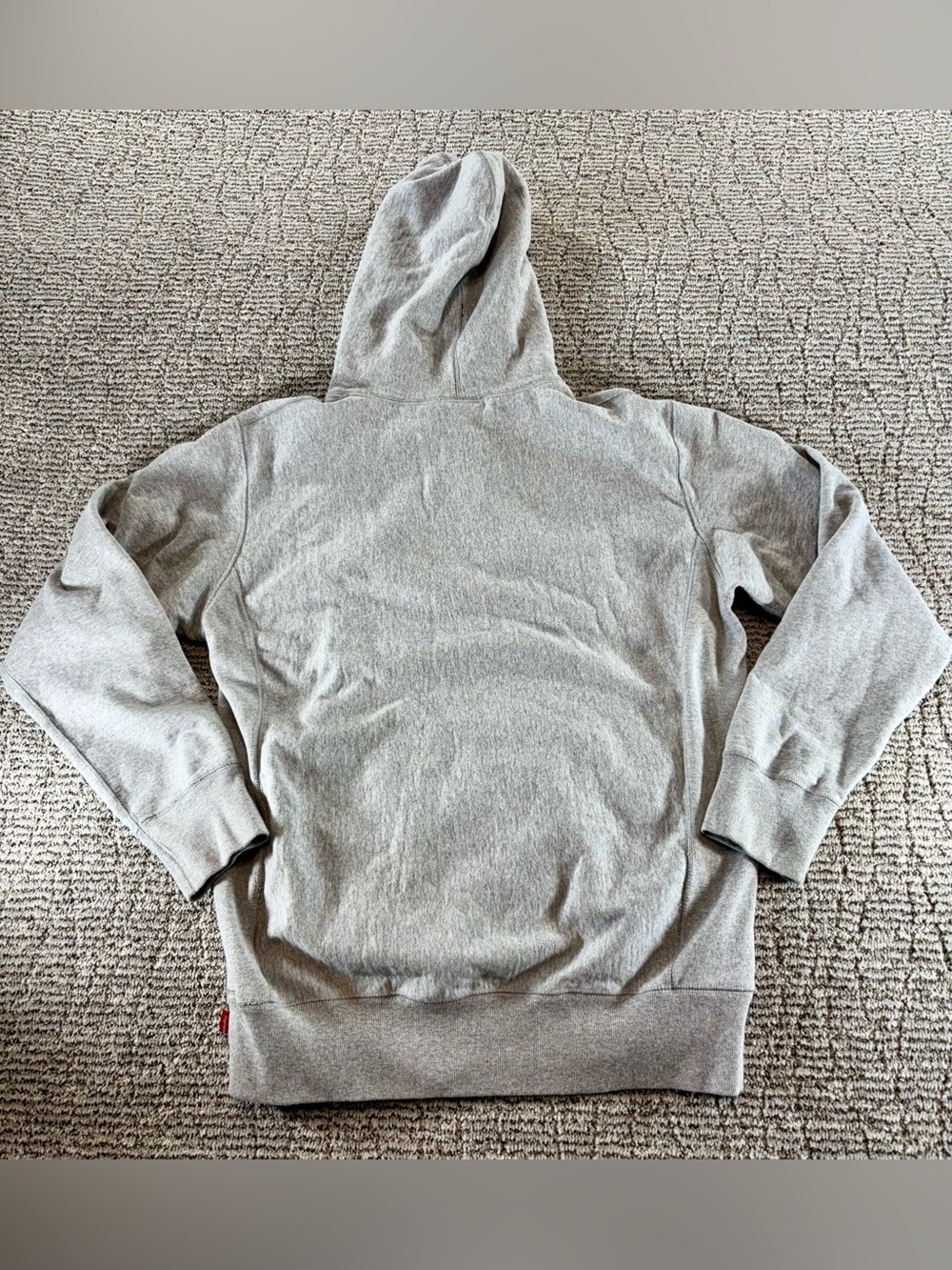 *Authentic* Supreme Box Logo Men’s Medium Hooded Sweatshirt in Heather‎ Grey - Picture 15 of 15